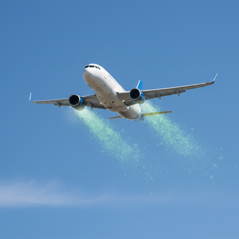 Guide pour compenser son empreinte carbone avion | HumaGreen