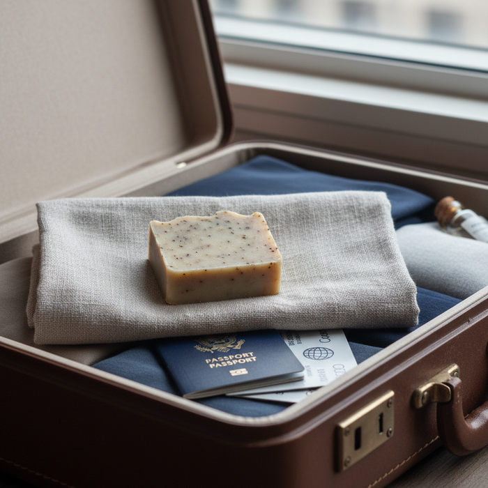 Savon solide en voyage – guide pratique pour bien le choisir
