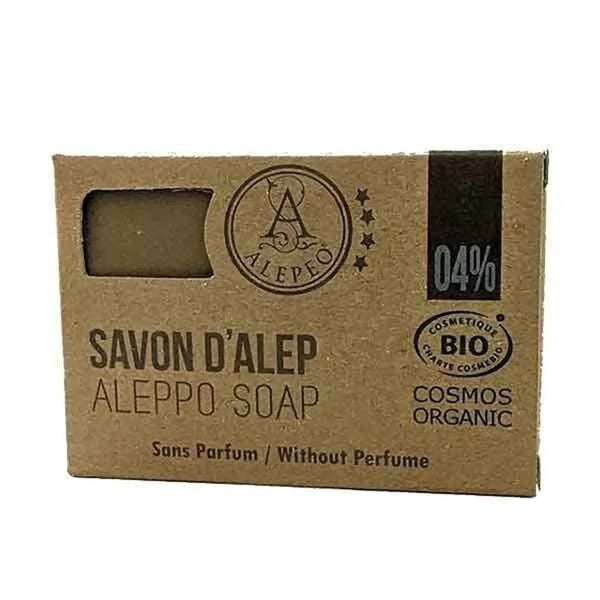 Savon d'Alep nature (sans parfum) Certifié BIO 100g