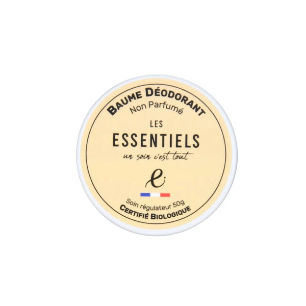 Baume déodorant vegan bio - Délicat et non parfumé - Les Essentiels™ - HumaGreen