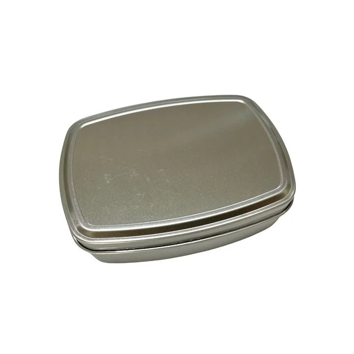 Boîte à savon de voyage HumaGreen en métal, compacte et durable pour hygiène en voyage
